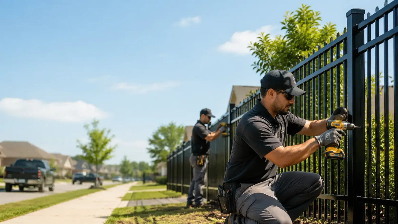 Metal Fence Installation in Susan, VA